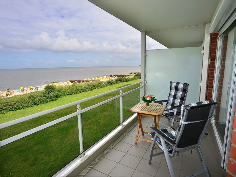 Balkon mit Meerblick Blue Ocean FeWo 09